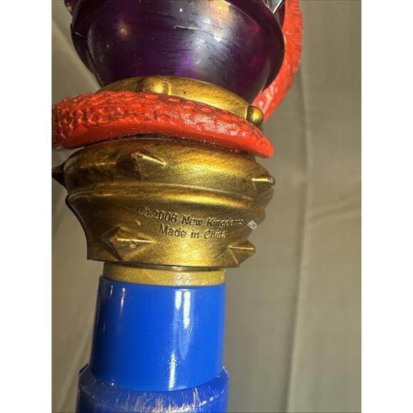 MAGIQUEST Wand Great Wolf Lodge MAGIC QUEST Wizard Red Dragon Topper Charlock - Picture 7 of 10